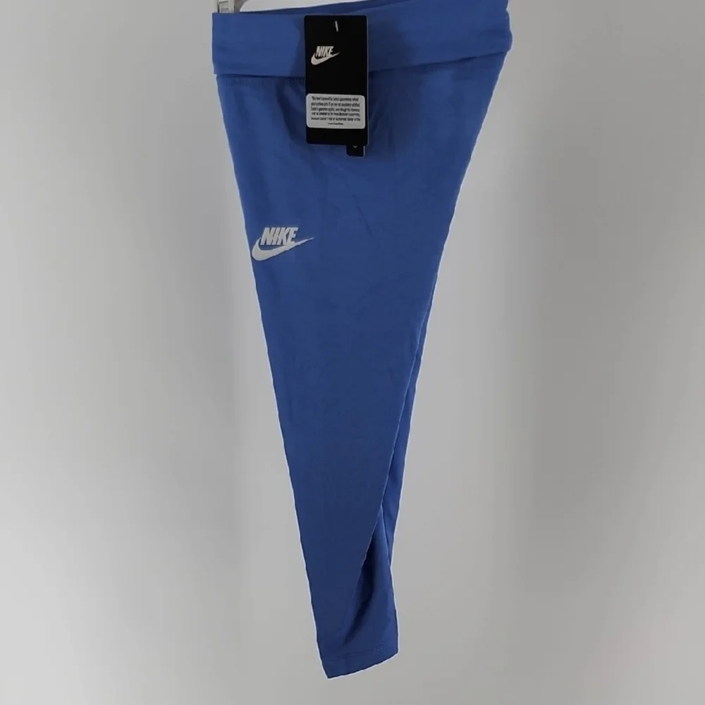 Nike Kids Polar Blue Leggings Girls Size 6